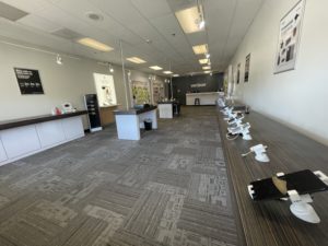 Interior of Victra Verizon Authorized Retail Store in Salinas, CA.