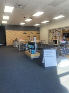 Interior of Victra Verizon Authorized Retail Store in South Lake Tahoe, CA.
