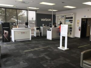 Victra Ridgecrest California store interior of store