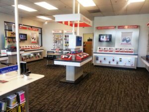 Victra Verizon Riverton Utah store interior