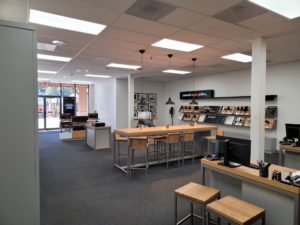 Interior of Victra Verizon Authorized Retail Store in Incline Village Tahoe, NV.