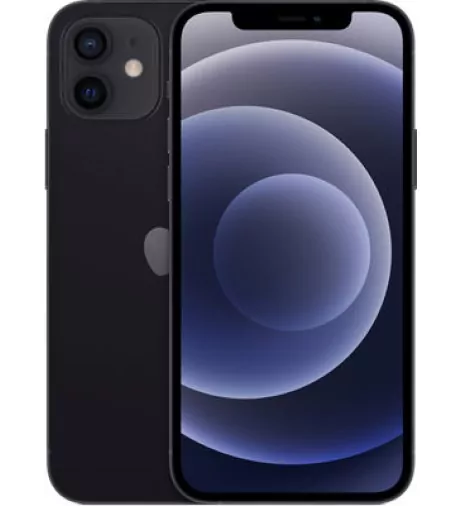 iPhone 12 with purple infil front and back