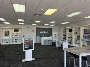 Interior of Victra Verizon Authorized Retail Store in Surprise Waddell, AZ.