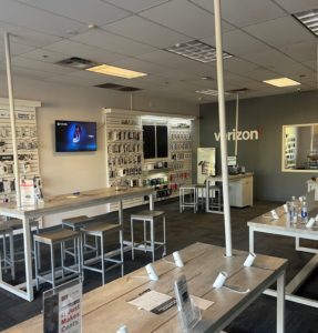 Interior of Victra Verizon Authorized Retail Store in Phoenix North Valley, AZ.