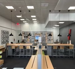 Interior of Victra Verizon Authorized Retail Store in Chula Vista Birch, CA.