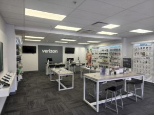 Interior of Victra Verizon Authorized Retail Store in Ketchum, ID.