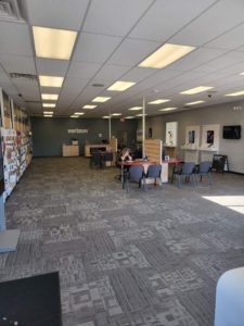 Interior of Victra Verizon Authorized Retail Store in Ruckersville, VA.