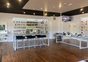 Interior of Victra Verizon Authorized Retail Store in Sturbridge, MA.